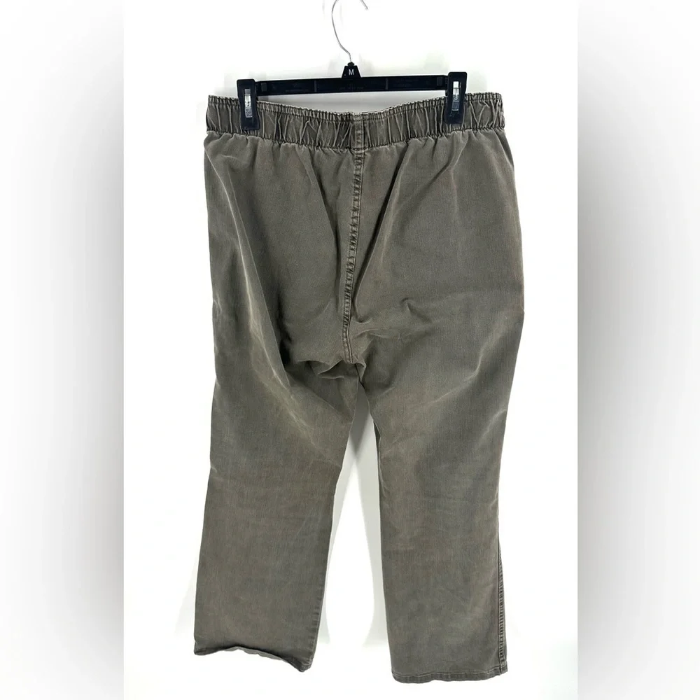 Soft Surroundings Pants Womens Large Bootcut Stretch Cotton Casual Capsule Comfy